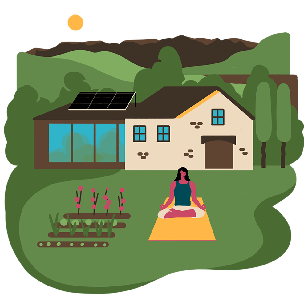 Casa sostenible a la Garrotxa