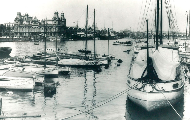 1929. El edificio de la Junta de Obras del Puerto de Barcelona