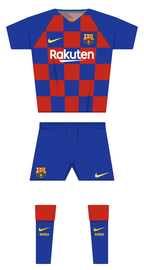 Men’s first team kit season 2019/2020