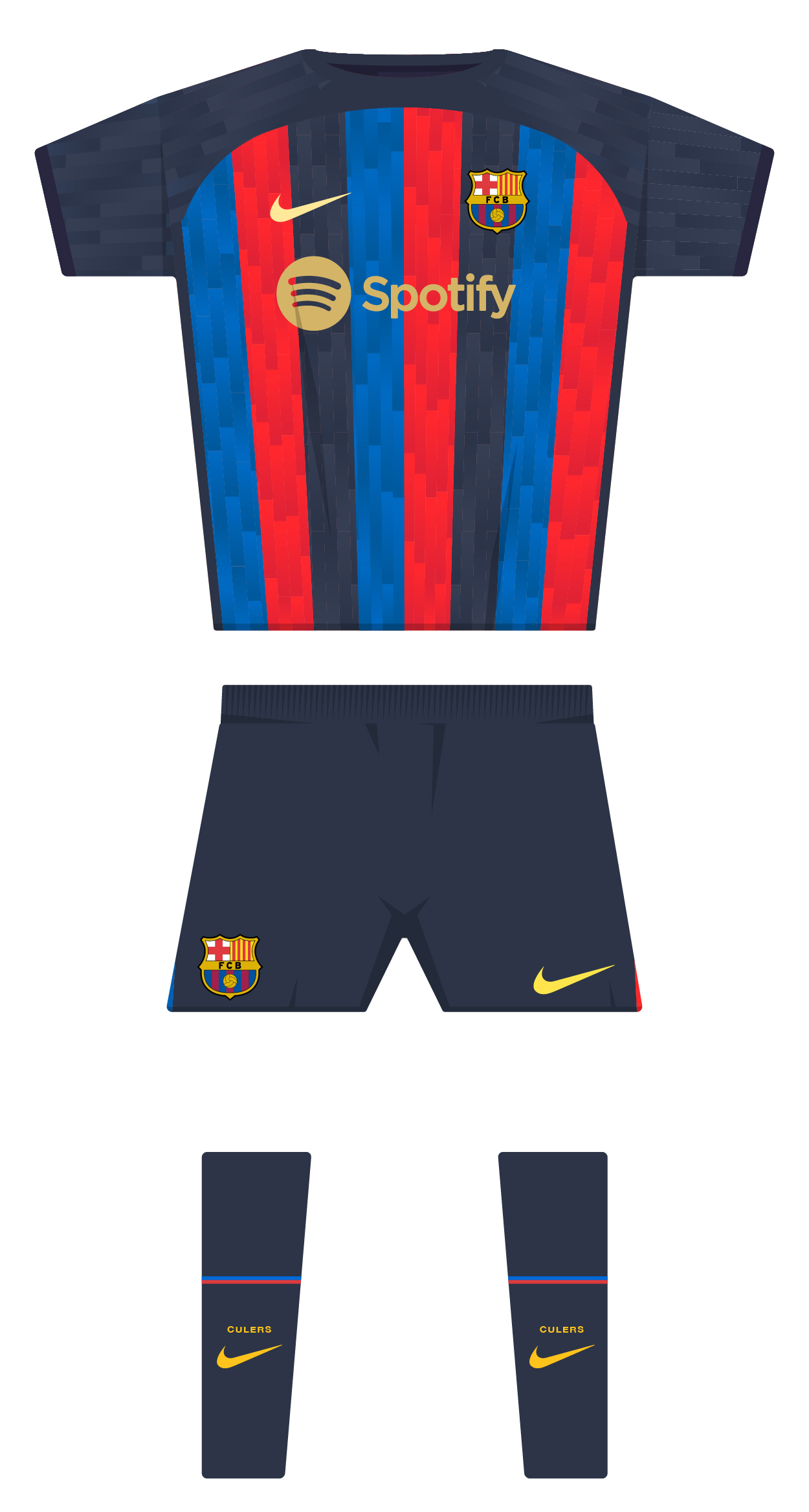 Las equipaciones históricas del Barça desde su fundación