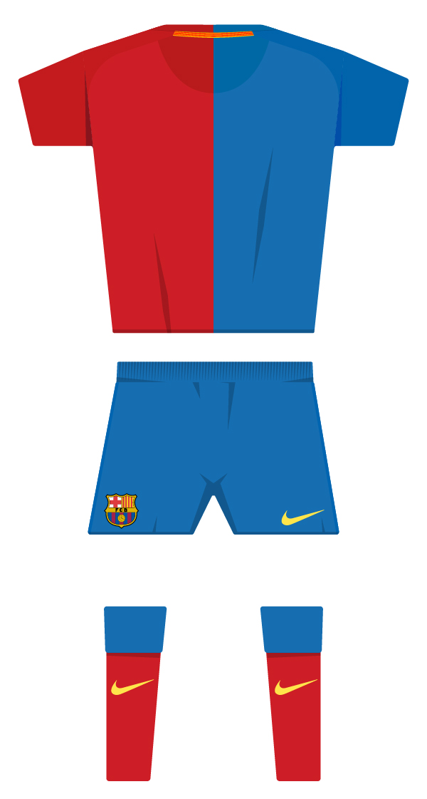 First kit season 2008/2009 back