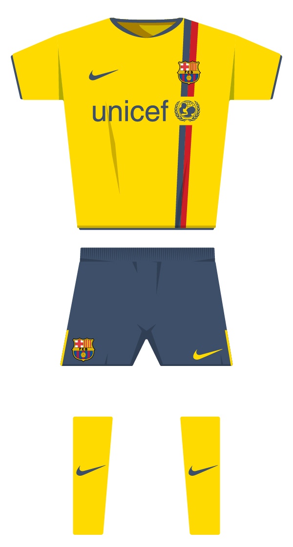 Second kit season 2008/2009