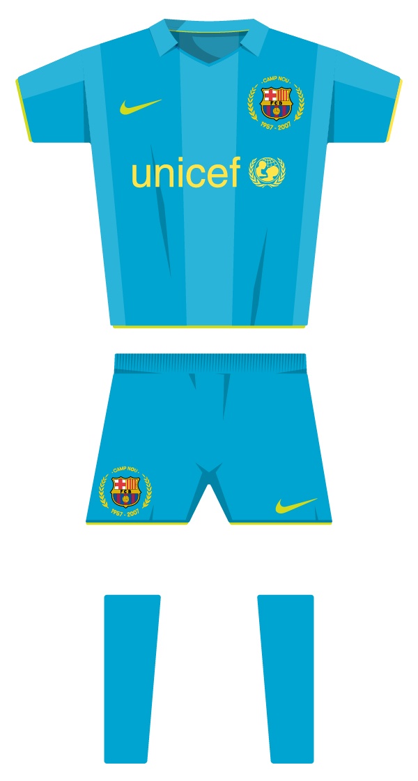 Second kit season 2007/2008