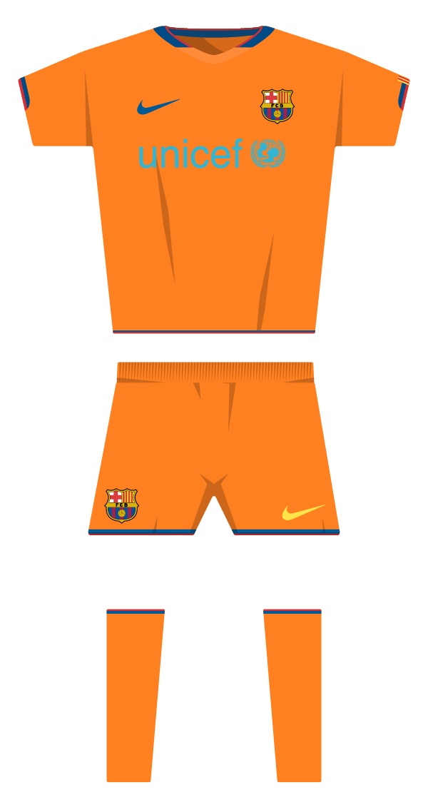 Second kit season 2006/2007