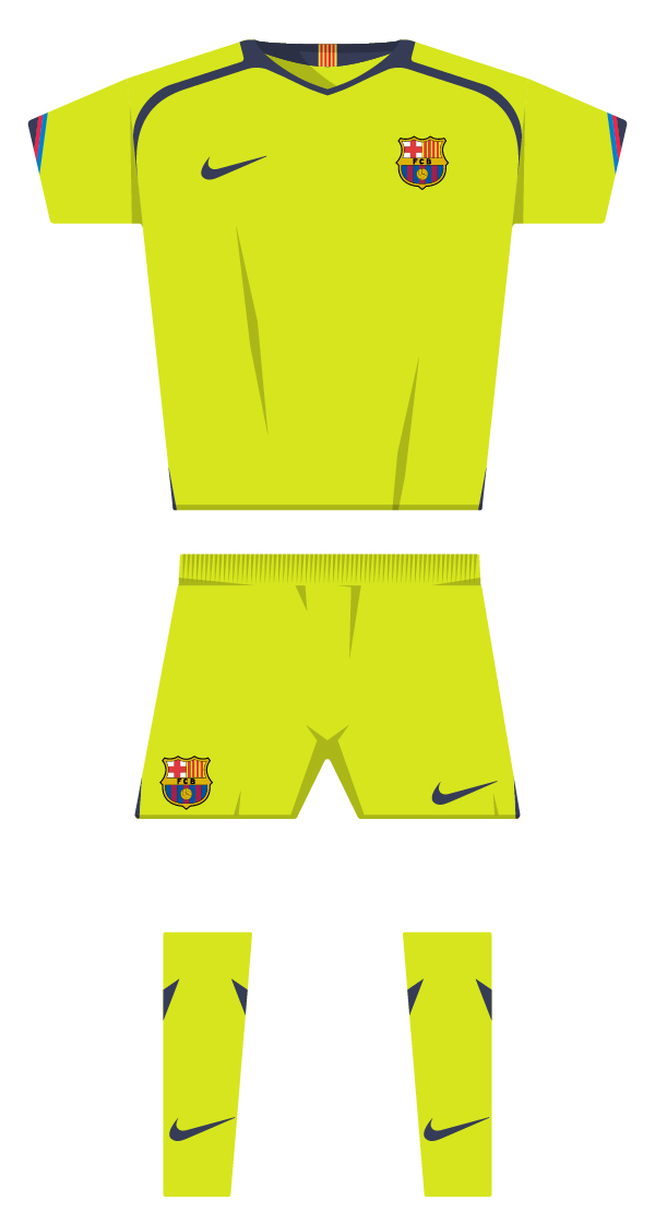 Second kit season 2005/2006