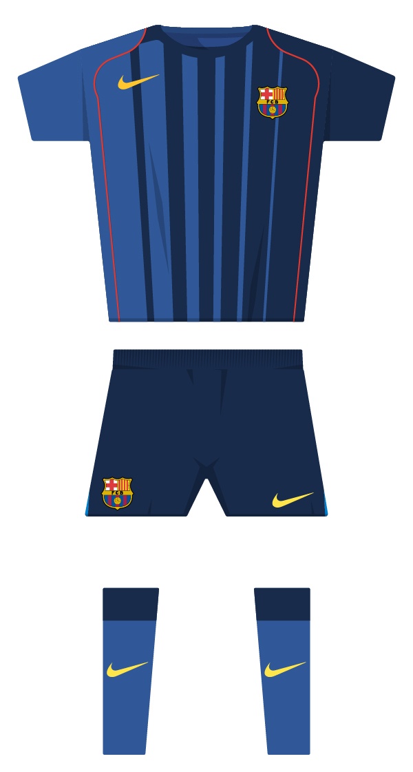 Second kit season 2004/2005