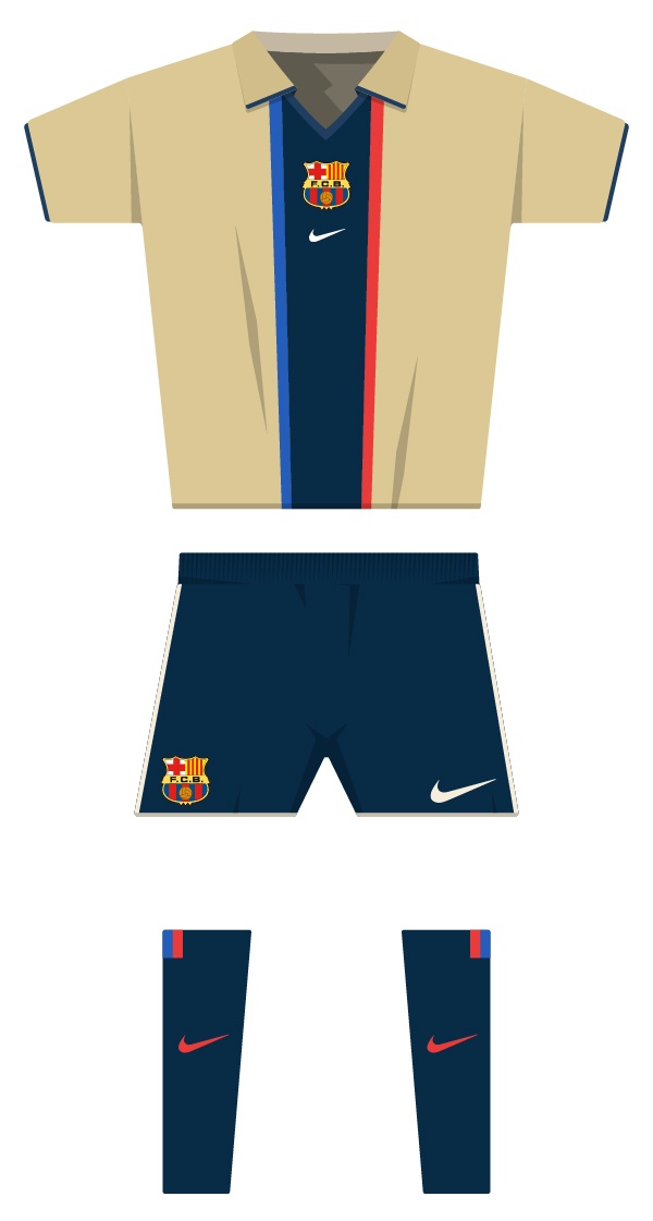 Second kit season 2001/2002
