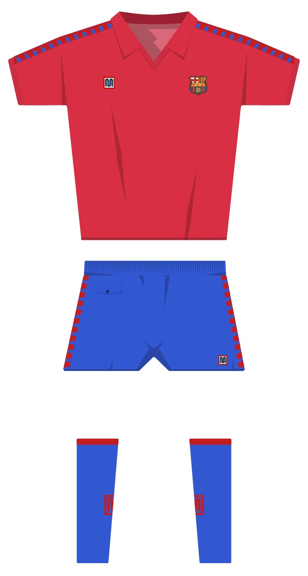 Third kit season 1981/1982 - 1989/1990