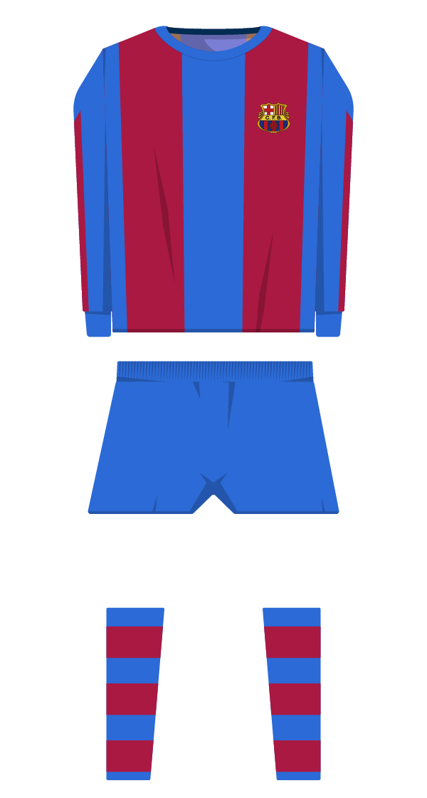 Winter first team kit season 1960/1961 - 1969/1970