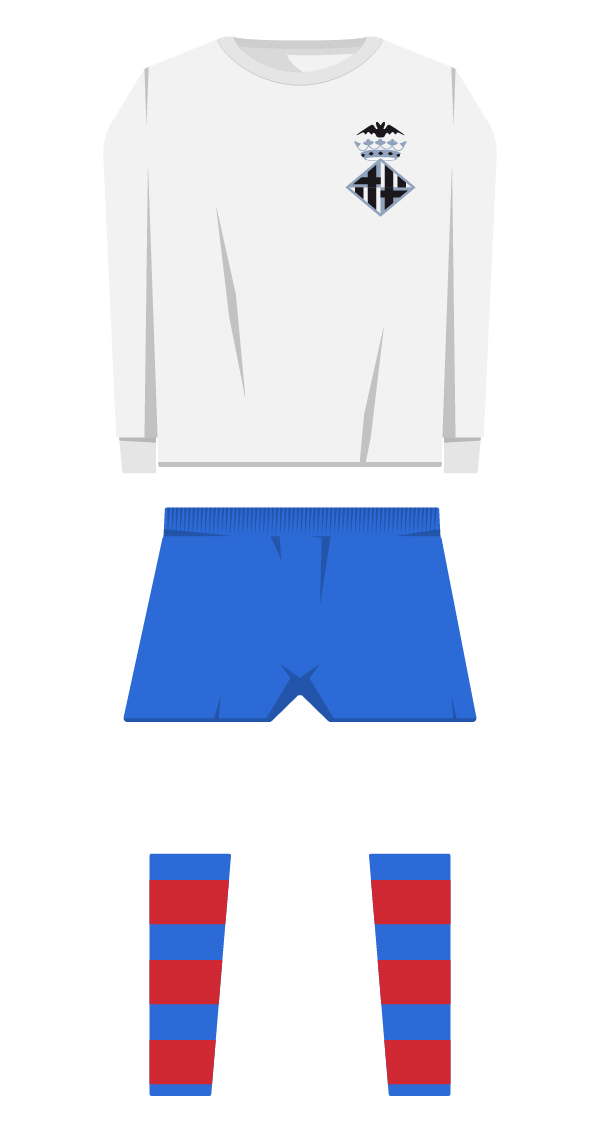 Inter-Cities Fairs Cup kit season 1960/1961 - 1969/1970