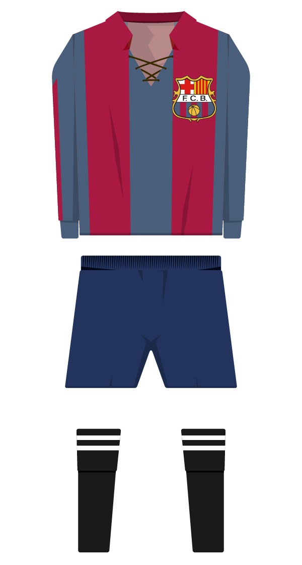 First kit season 1913/1914 - 1921/1922