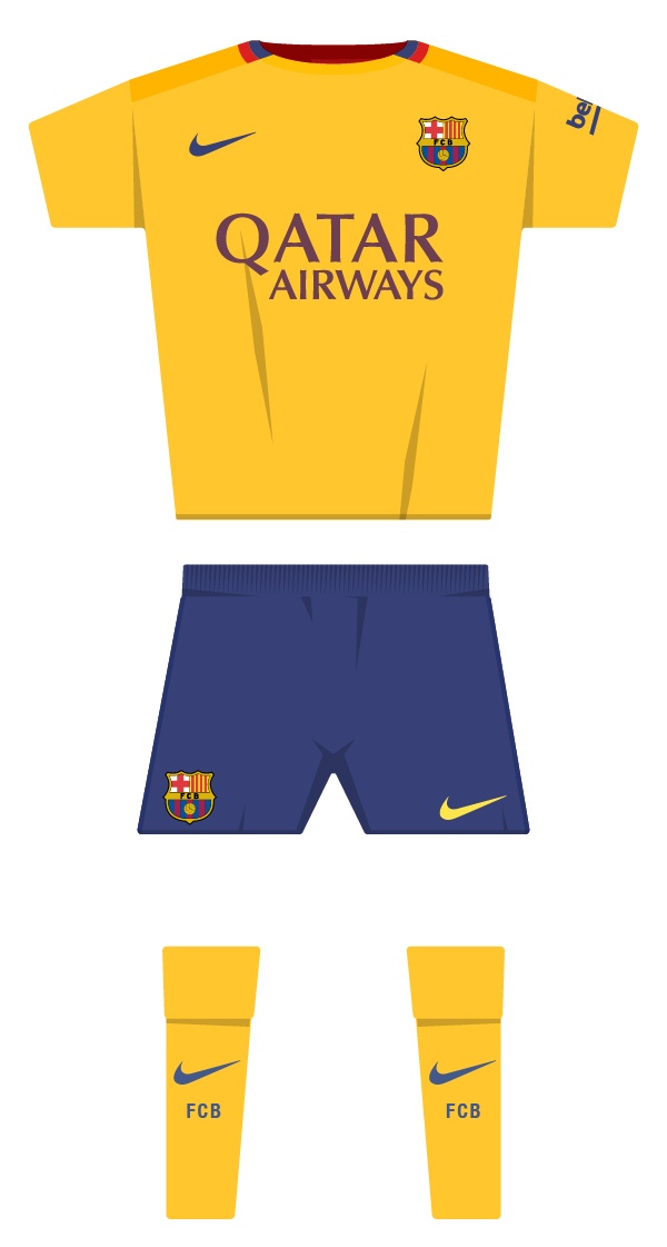 Second kit season 2015/2016