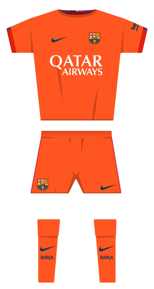 Second kit season 2014/2015