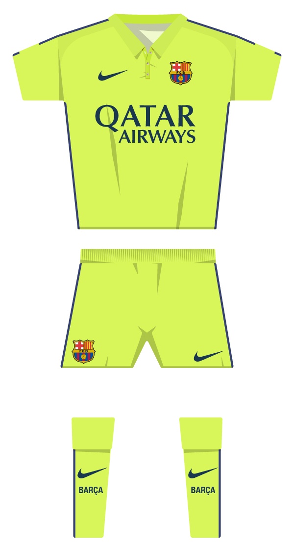 Third kit season 2014/2015