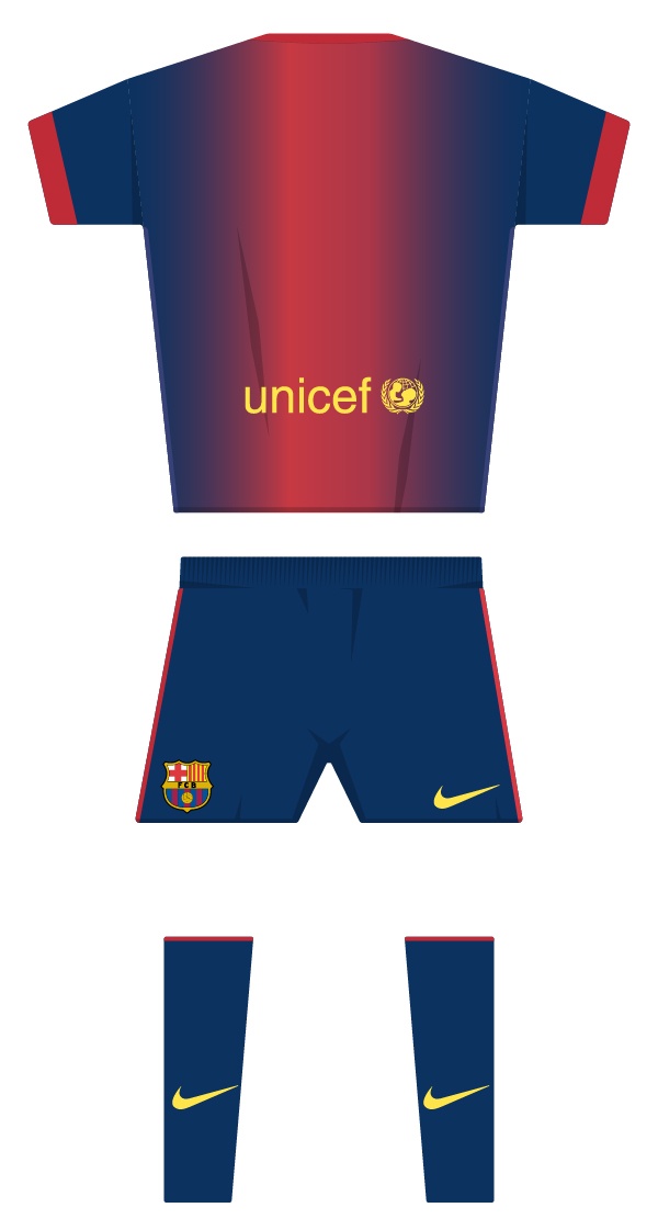 First kit season 2012/2013 back