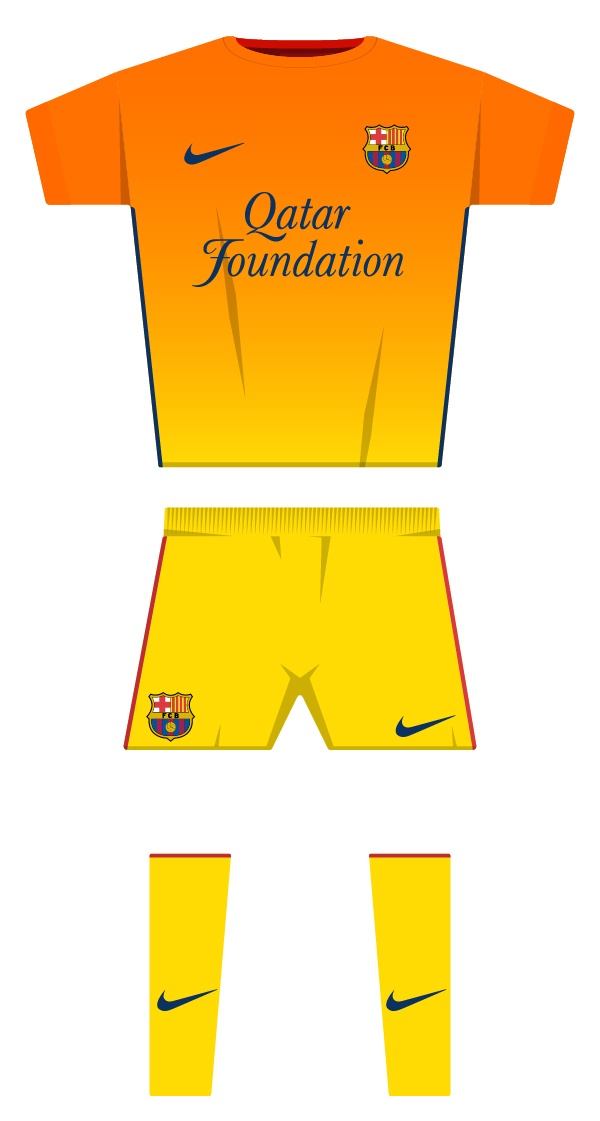 Second kit season 2012/2013