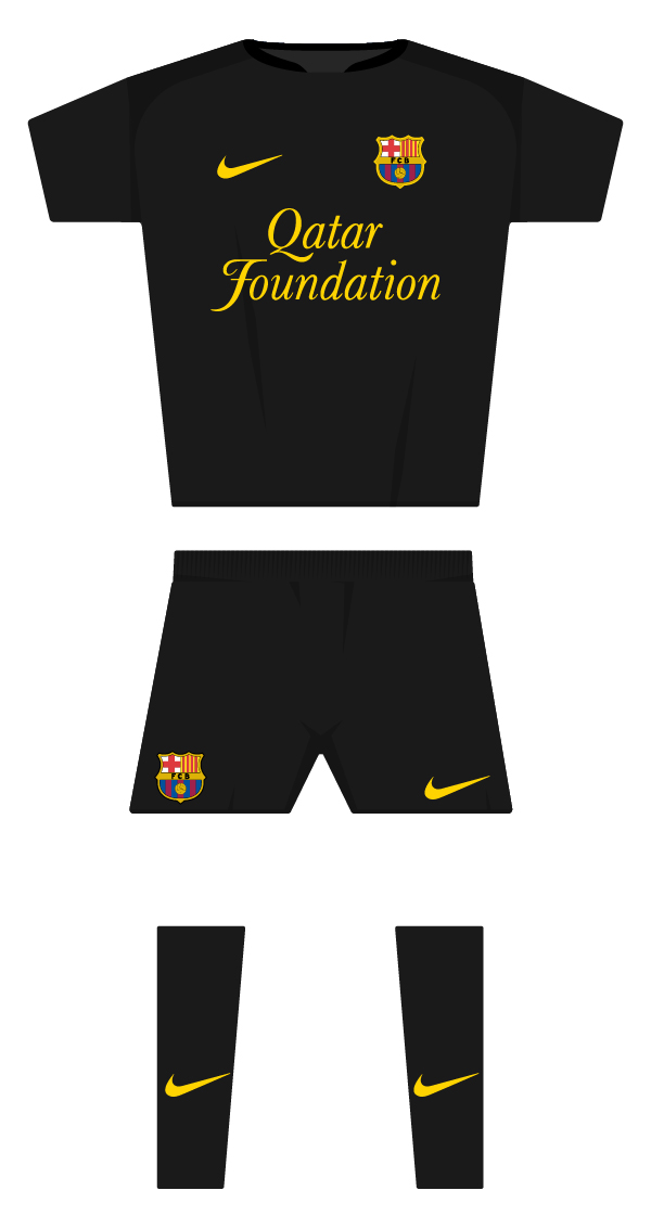 Playera del barcelona discount negra