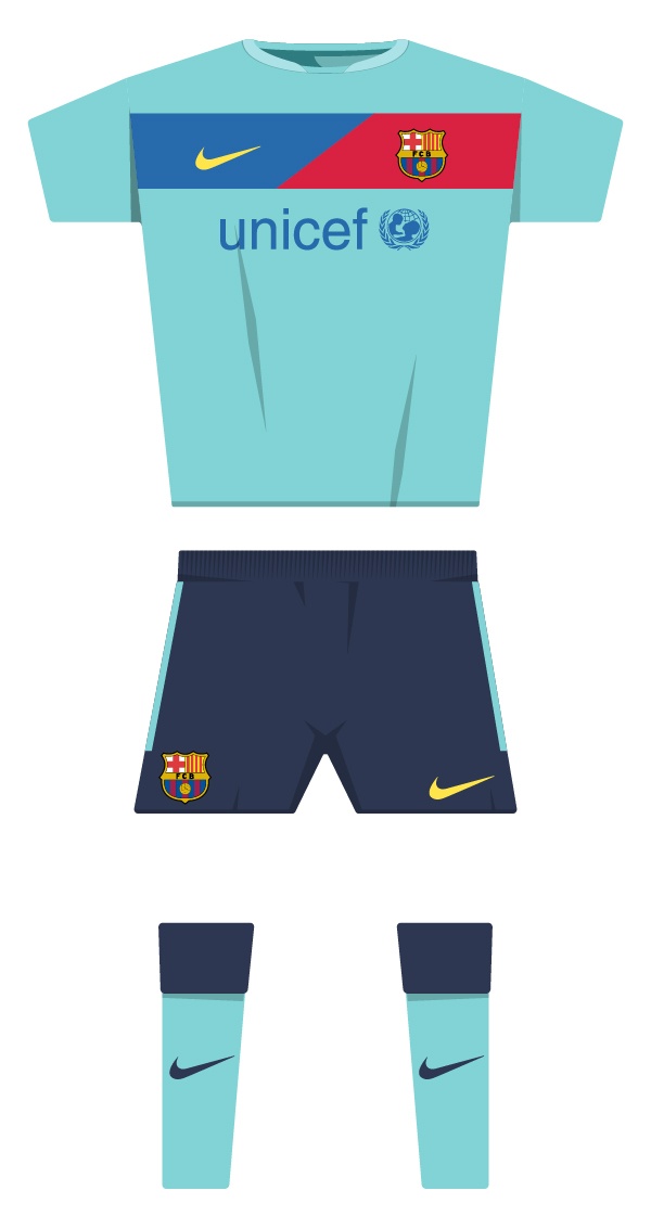 Second kit season 2010/2011